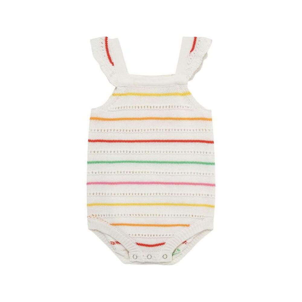 Little Me Thin Striped Bubble